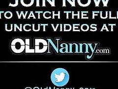 OLDNANNY – Horny Mama Is Showing Off Her Huge Boobs