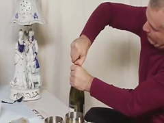 Dad's birthday becomes an orgy