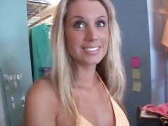 Girl In Bikini Gets Fucked In Changing Room