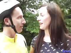 Stockinged milf backside pounded earlier cream pie