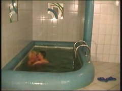 RUSSIAN MOM  14 blonde matre with a young guy