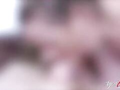 OLDNANNY – Latin Mature Lady Andrea Has Sex With Teen Lesbian