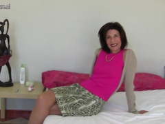 Old but still very hot skinny mature mom