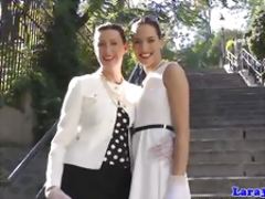 Les british mature feasting on pussy