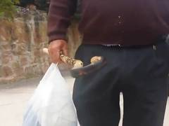 Grandpa farmer's bulge