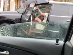 Young Milf Upskirt Car Creeped on shopping