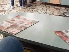 MILF Hairdresser spy sexy ass 2