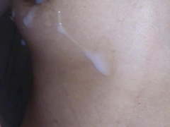 My milk on my wife's tits
