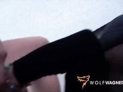 Horny Eva Adams loves getting 2 stiff dicks for her wet holes at the same time! WolfWagner.com
