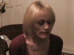 Granny Sucks Down The Young Cock