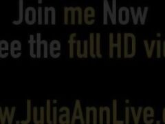 Buxomy Blonde Wife Julia Ann Loves Sexy Loads Of Cum On Her!