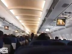 masturbation in an airline washroom