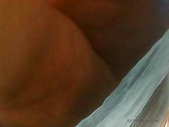 Upskirt Mature big ass, thick thighs! Amateur hidden cam!