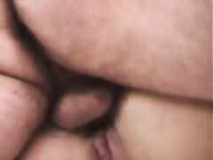 Mature blonde slut receives an anal fucking