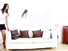 Using Her Feet With Asshole Sex