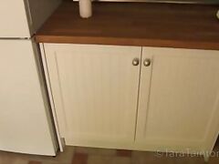 Home alone with mature maid while parents are away