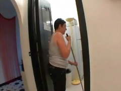 He fucked his maid during she was working