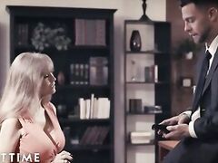 Mature Cougar Secures Her Job By Fucking Her New Boss